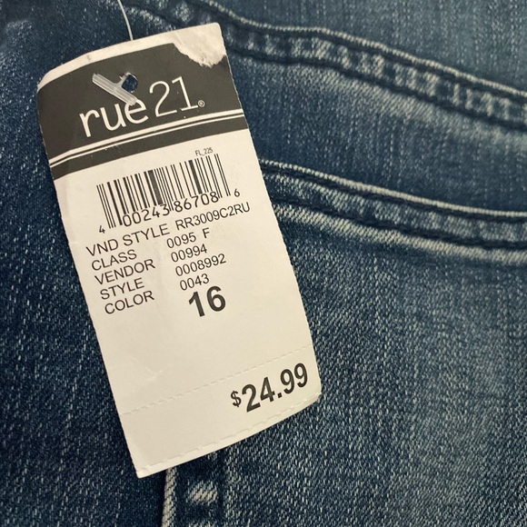 Rue21 girls girls high rise shortie shorts 16 - Picture 5 of 7